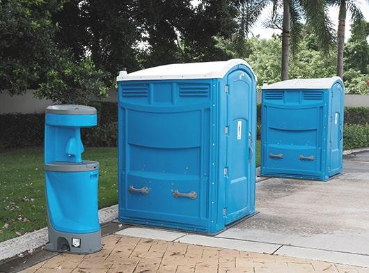 we offer convenient delivery and pickup services for our handicap/ada portable toilets